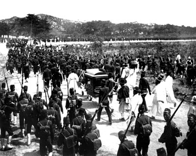 Japanese Troops, Korea by Unbekannt