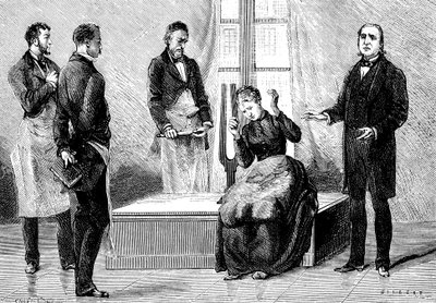 Jean Martin Charcot Demonstrating Hypnosis, 1879 by Unbekannt