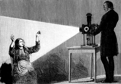 Jean Martin Charcot demonstrating hypnosis, 1879 by Unbekannt