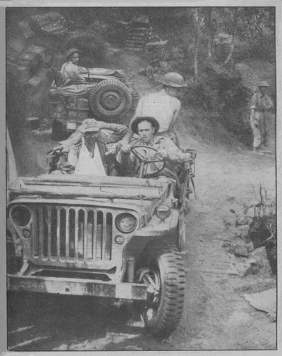 Jeep-Turned-Ambulance by Unbekannt