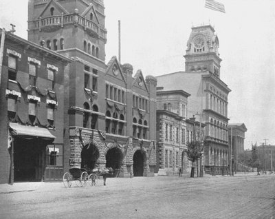 Jefferson Street, Louisville, Kentucky, USA, c1900 by Unbekannt
