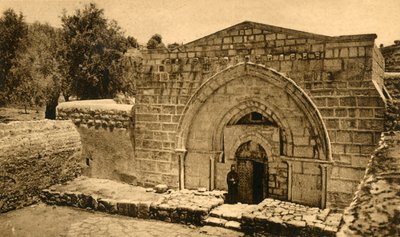 Church of the Virgin, Jerusalem, c1918-c1939 by Unbekannt