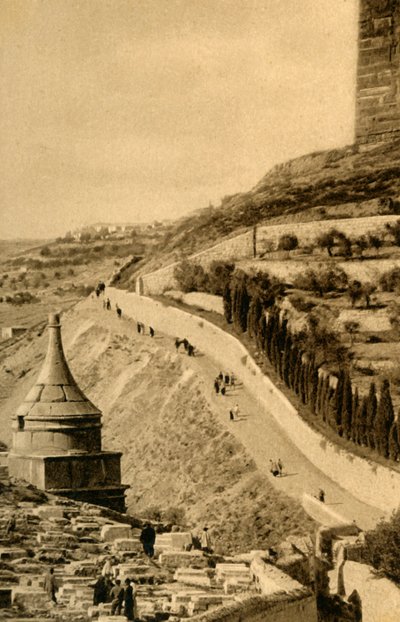 Jerusalem - Tomb of Absalom, c1918-c1939 by Unbekannt