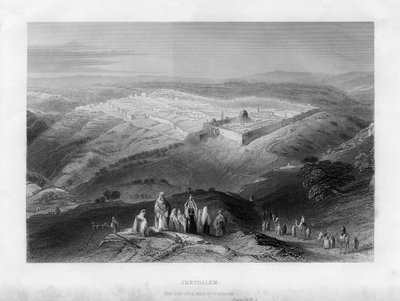 Jerusalem, 19th century by Unbekannt