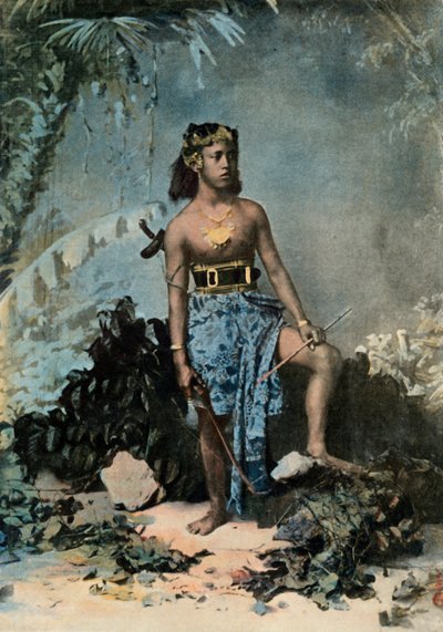Young Samoan Girl by Unbekannt