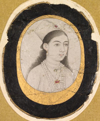 Jewel Portrait of a Young Girl by Unbekannt Unbekannt