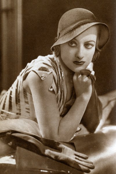 Joan Crawford, American Actress by Unbekannt