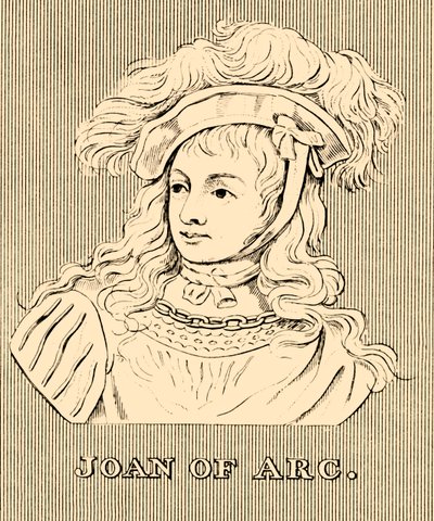 Joan of Arc, c1412-1431, 1830 by Unbekannt