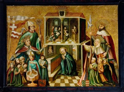 Jogaila and Jadwiga of Poland by Unbekannt