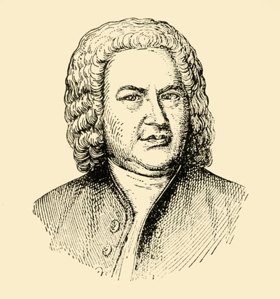 Johann Sebastian Bach by Unbekannt