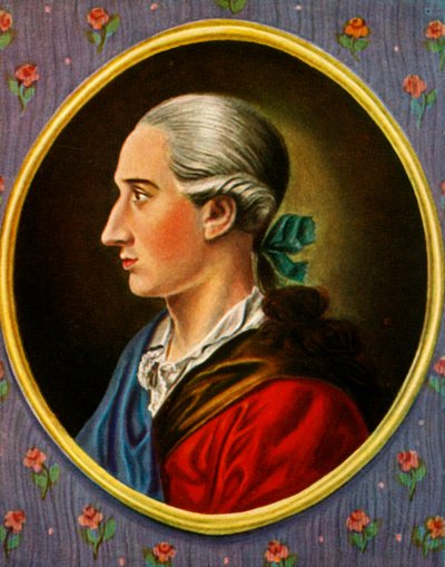 Johann Wolfgang Von Goethe by Unbekannt