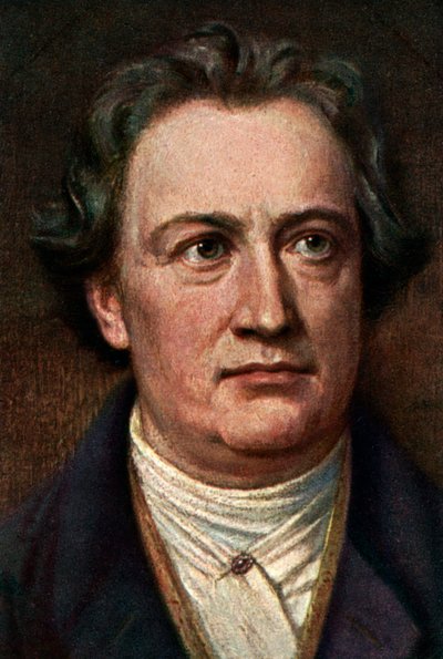 Johann Wolfgang von Goethe, German Writer by Unbekannt