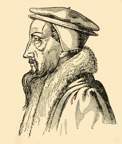 Johannes Calvin by Unbekannt