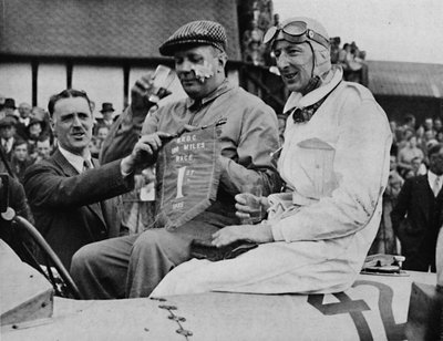 John Cobb and T. E. Rose-Richards, c1935 by Unbekannt