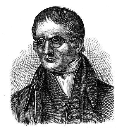 John Dalton, English chemist, 1881 by Unbekannt