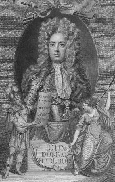 John, Duke of Marlborough by Unbekannt