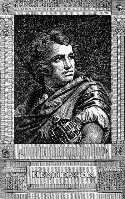 John Henderson, 18th century British actor by Unbekannt
