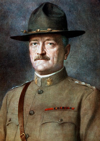 John Joseph Pershing, American general by Unbekannt