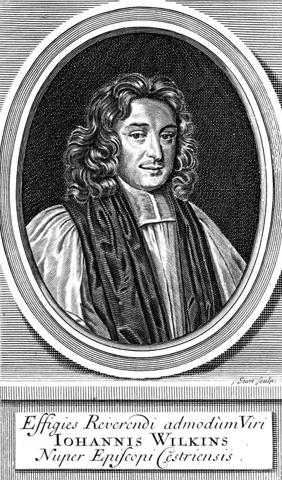 John Wilkins, 17th century English cleric and astronomer by Unbekannt