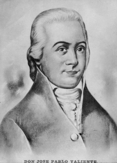 Jose Pablo Valiente, 1740-1817 by Unbekannt