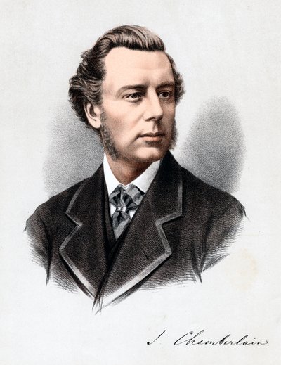 Joseph Chamberlain, British Politician by Unbekannt