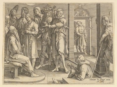 Joseph Telling His Dreams to Jacob by Unbekannt