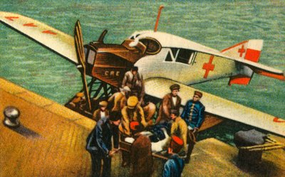Junkers F 13w medical plane, c1919 by Unbekannt