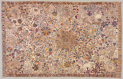 Kantha Ceremonial Quilt by Unbekannt