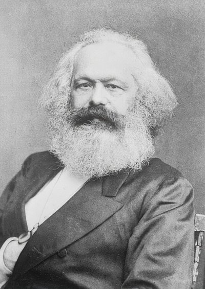 Karl Marx by Unbekannt