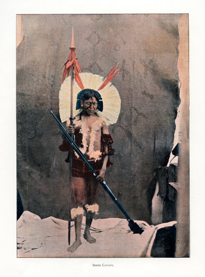 Kayapo Indian, 19th Century by Unbekannt
