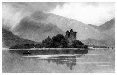 Kilchurn Castle, 1895 by Unbekannt