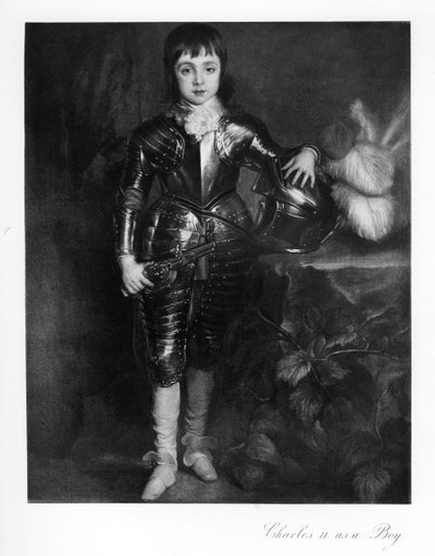 King Charles II as a boy by Unbekannt