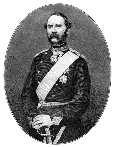 King Christian IX of Denmark by Unbekannt