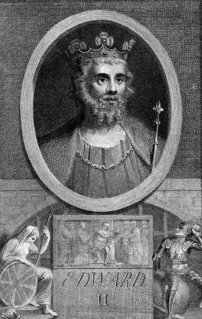 King Edward II of England by Unbekannt