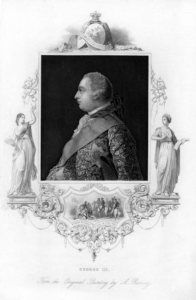 King George III of Great Britain by Unbekannt