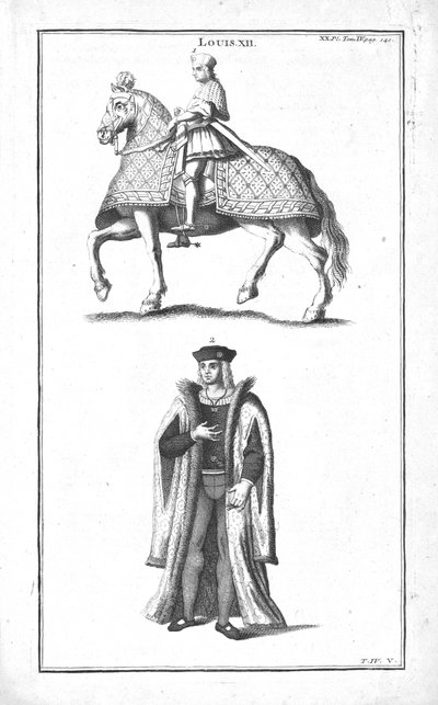 King Louis XII, c1760 by Unbekannt