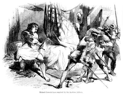 King Richard I Surprised by Austrian Soldiers by Unbekannt