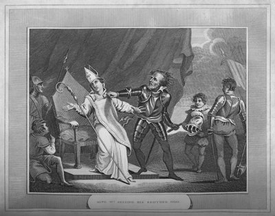King William Seizing His Brother Odo by Unbekannt
