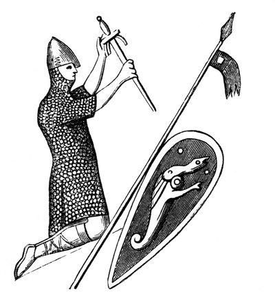 King William as represented on his seal by Unbekannt