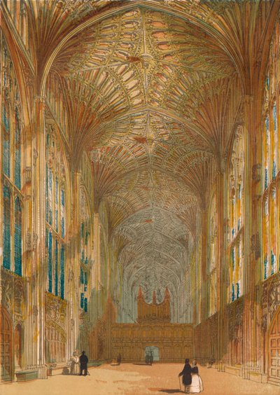 Kings College Chapel, Cambridge, 1864 by Unbekannt