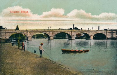 Kingston Bridge, 1908 by Unbekannt