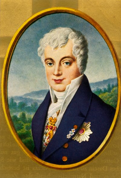 Klemens Lothar Wenzel, Prince of Metternich by Unbekannt