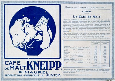 Kneipp Café de Malt, Advertisement, 1915 by Unbekannt