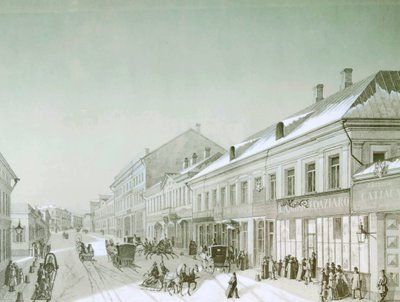 Kuznetsky Most, Moscow, Russia by Unbekannt