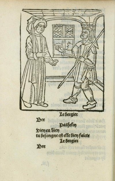 The Farce of Master Pathelin by Unbekannt