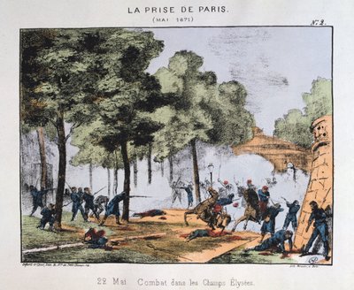 La Prise de Paris by Unbekannt