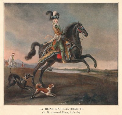 Queen Marie-Antoinette by Unbekannt