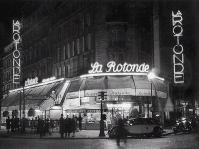 La Rotonde, Boulevard du Montparnasse, 1939 by Unbekannt