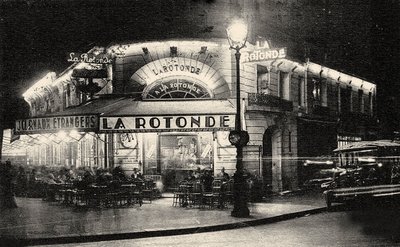 La Rotonde, Boulevard du Montparnasse by Unbekannt
