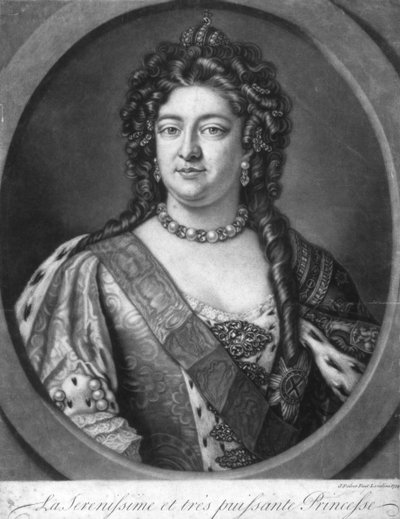 La Serenissime et Tres Puissante Princesse, 1734 by Unbekannt
